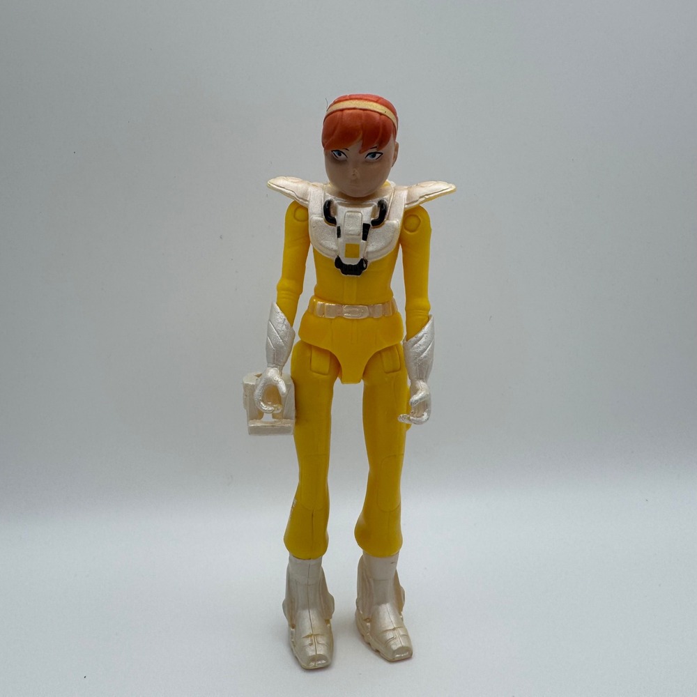 Playmates TMNT April O'Neil Action Figure 5 Inch Dimension X Yellow Space Suit